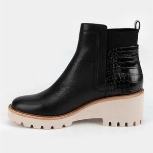 DOLCE VITA - Huey Lug Sole Booties Women's Size 7.5 US
